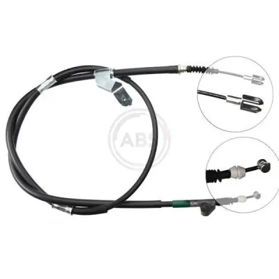 Cable de accionamiento, freno de estacionamiento A.B.S. K19607 Ordenar Ahora Mismo